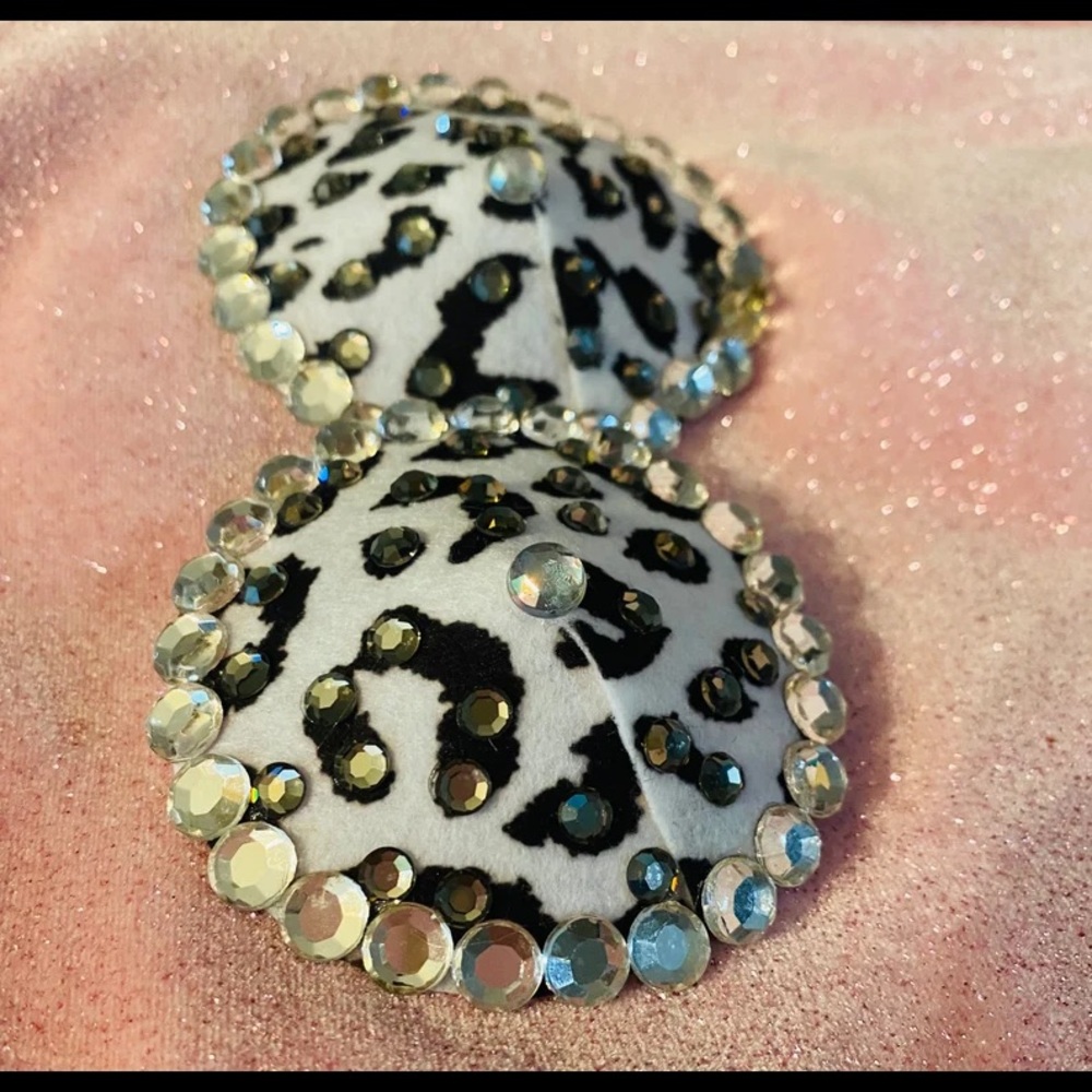 Handmade Rhinestone Pasties - Picture 2 of 2